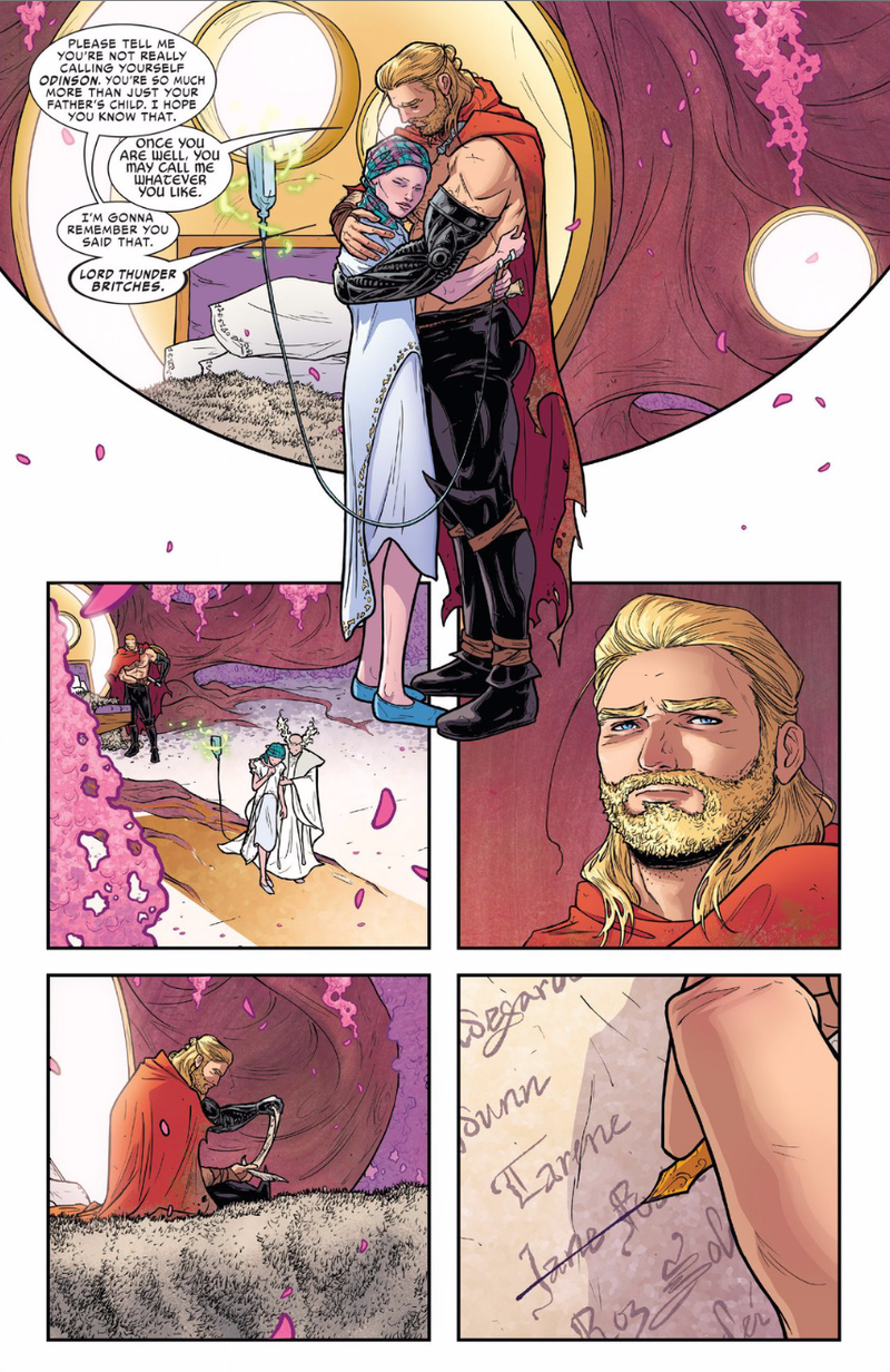 Illustration for article titled The New Female Thor Continues an Excellent Run of Thunder God Comics